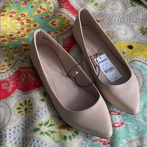 Express Nude Ballet Flats *NWT*